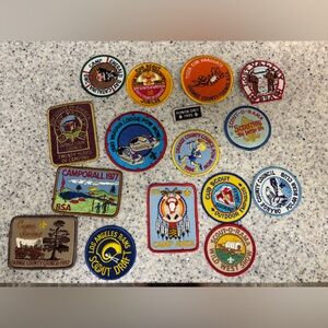 Vintage Boy Cub Scout Patches Collection